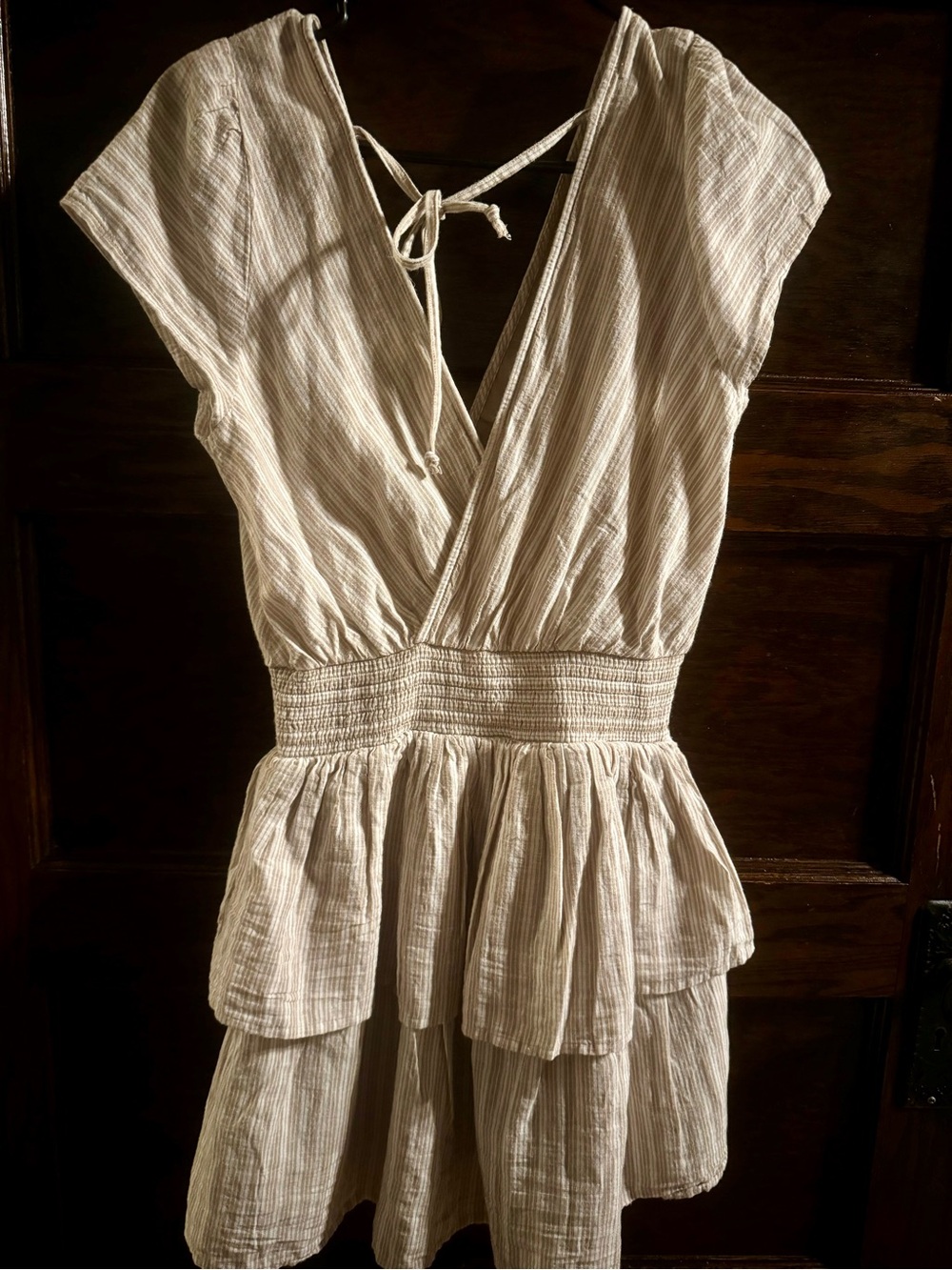 American Eagle Outfitters Garden Party Tiered Mini Dress, NWT - Picture 6 of 7